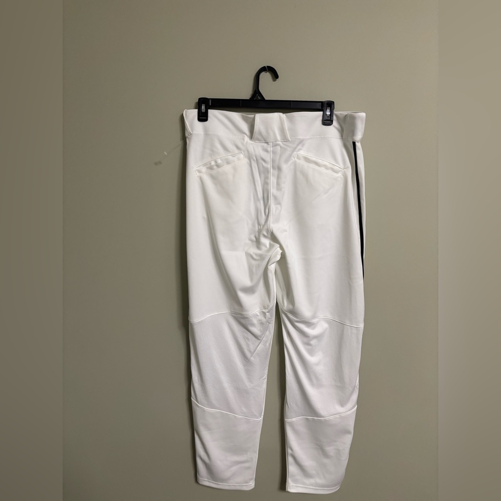 Nike Stock Vapor Select Piped Baseball Game Pant Men's Size XL White New - Picture 2 of 6